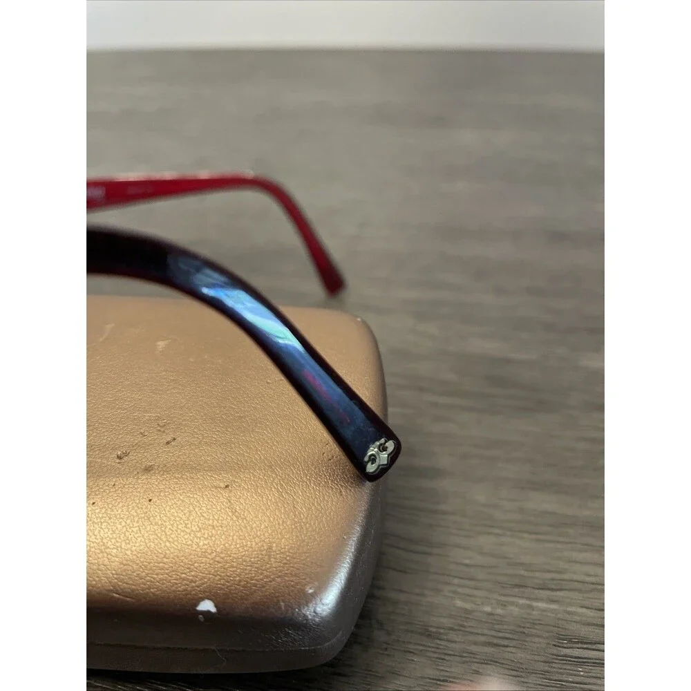 Dereon Eyeglasses DOC 300 615 Designer Eyeglasses Red